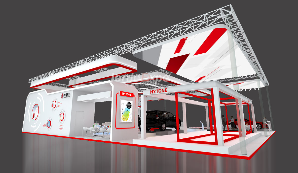 440㎡展會設(shè)計(jì)效果圖