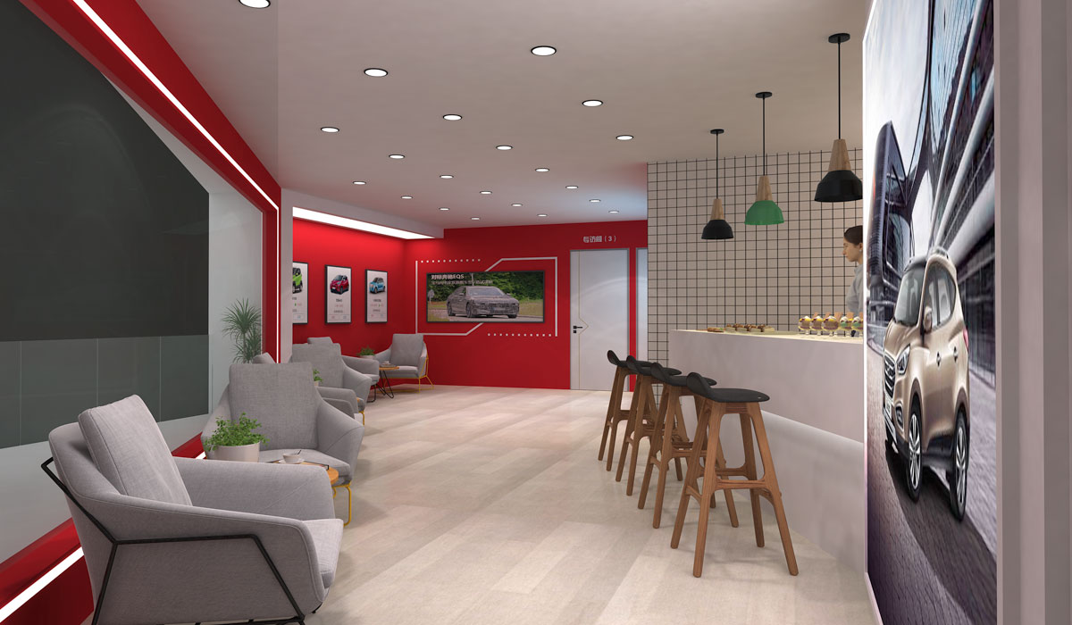 汽車(chē)展會(huì)設(shè)計(jì)搭建圖