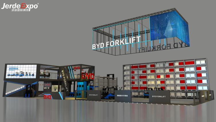 特裝展臺搭建布置時儲物間該如何設(shè)計？專業(yè)解答5大展區(qū)的設(shè)計方法