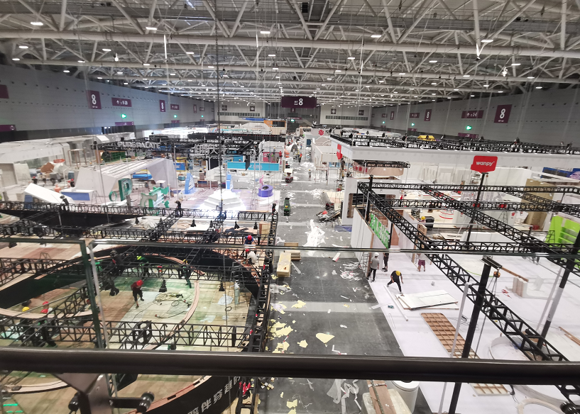 分享展覽會設計搭建中客戶開發與撤展維護詳細過程