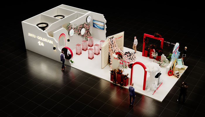 特裝會展搭建公司如何做好展臺色彩搭配?