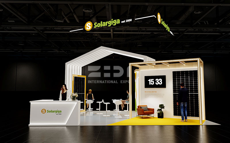 南非光伏展臺設計