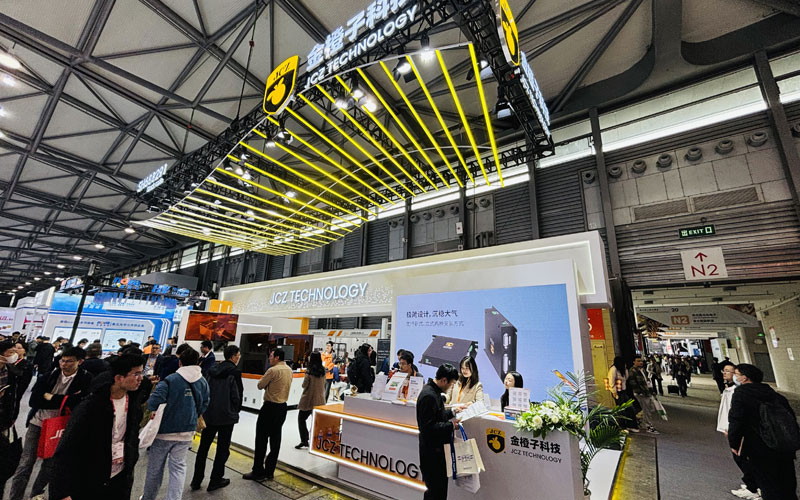 澤迪展會設計搭建公司攜手“金橙子”亮相上海光博會