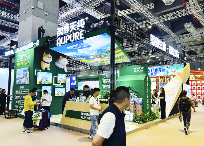 上海它博會展臺布展